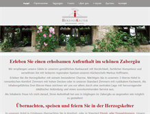 Tablet Screenshot of herzogskelter.de